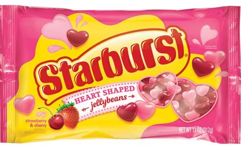 Starburst is bringing back its heart-shaped jelly beans for Valentine's Day