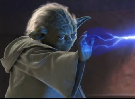 star wars - How did Yoda counter Count Dooku's Force lightning? - Science Fiction & Fantasy ...