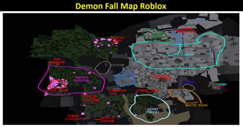 Demon Fall Map Roblox [2022] - Demon Fall Map! - Bruitly News