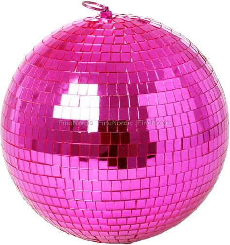 Rice Pink Disco Ball - Large