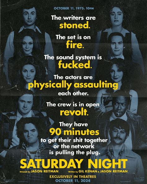 ‘Saturday Night’ Arrives on VOD After a Short Run in Theaters