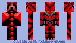 Fire Dragon Minecraft Skin