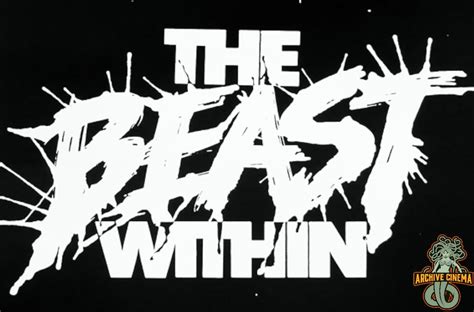 The Beast Within 11 X 17 Deluxe Poster Art - Etsy