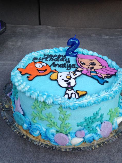 Bubble Guppies Birthday Cake Bubble Guppies Birthday Cake, Bubble Guppies Party, Third Birthday ...