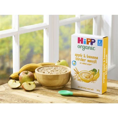 HIPP ORGANIC APPLE & BANANA cereal 7M+ - Kiddies Treat