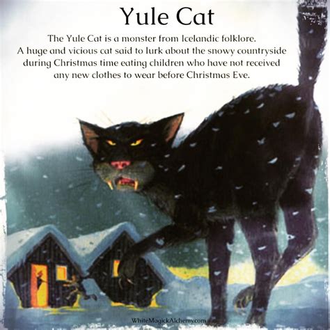 I’m not quite certain that I am a fan of this Yule Cat. | Yule cat, Cats, Yule