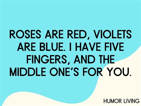 100 Hilarious Roses Are Red, Violets Are Blue Jokes - Humor Living