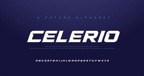 Sport Modern Italic Alphabet Font Set 1905423 Vector Art at Vecteezy