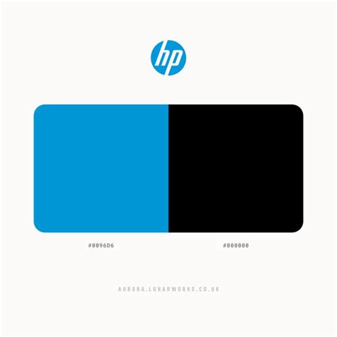 HP Color Palette | Logo color schemes, Color design inspiration ...