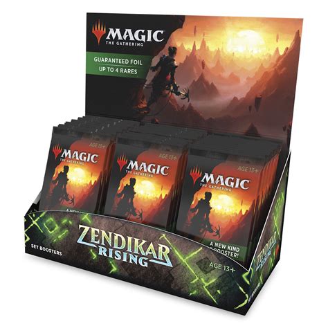 Buy Magic: The Gathering Zendikar Rising Set Booster Box | 30 Packs ...