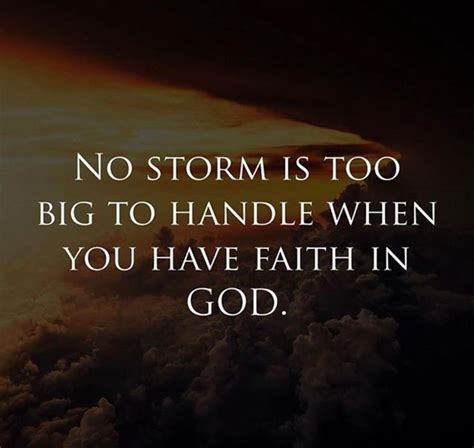 No storm is too big in 2020 | Faith in god, Storm, Dear lord