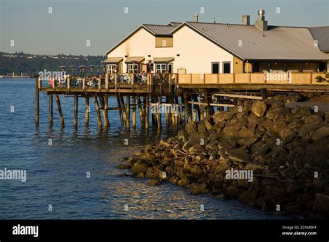 Waterfront Restaurant, Tacoma, Washington State, USA Stock Photo - Alamy