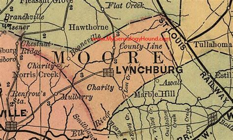 Lynchburg Tennessee Map | Map Of Us Western States