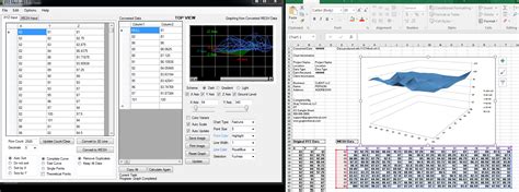 XYZ Mesh: Convert, view and export 3D XYZ data into Excel