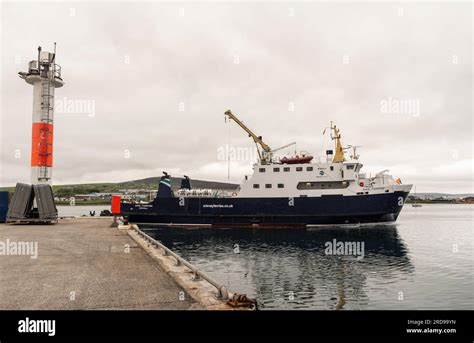 Kirkwall, Orkney Island, Scotland, UK. 4 June 2023. Inter island ferry ...