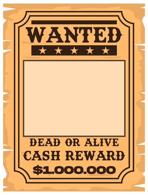 7 Best Images of Old West Wanted Posters Printable - Old West Wanted ...