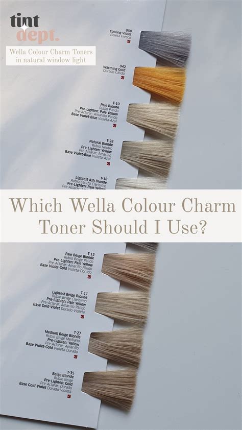 Wella color charm toner – Artofit