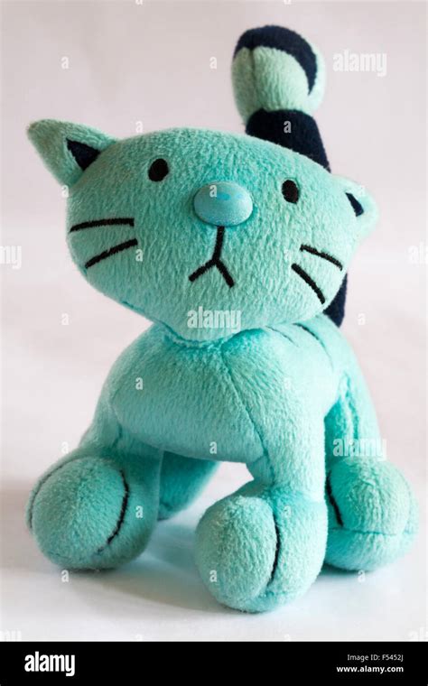 Pilchard the cat soft cuddly plush toy from Bob the Builder set on white background Stock Photo ...