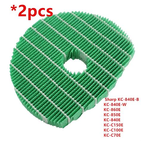 2 piece Air purifier Filter for Sharp KC 840E B KC 840E W KC 860E KC 850E KC 840E KC C150E KC ...