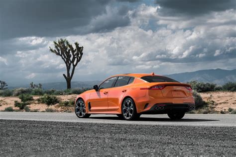 The 2019 Kia Stinger GTS Hits New York As A Bright Orange Drift Machine - The Fast Lane Car