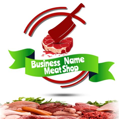 Copy of Meat Shop Logo Temp | PosterMyWall