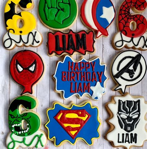 Super Hero Cookies | Etsy