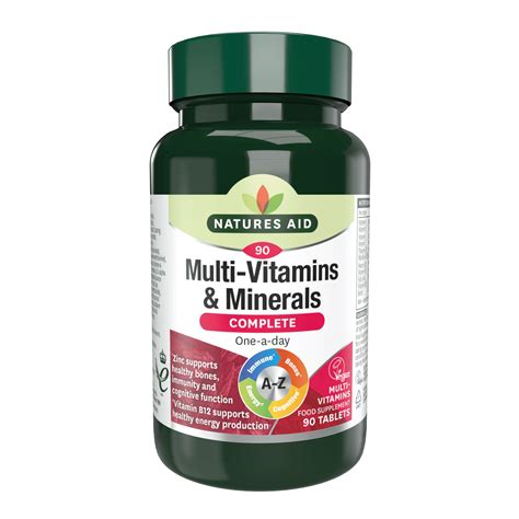 Natures Aid Complete Multi-Vitamins With Minerals