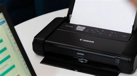 This Canon Pixma TR150 Printer Is Wireless and Portable