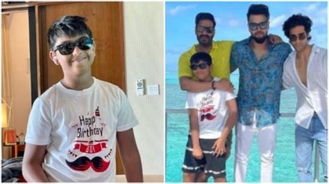 Ajay Devgn celebrates son Yug's birthday in Maldives as he turns 11, Kajol misses him. See pics ...