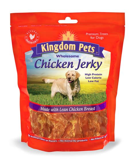 Kingdom Pets Premium Chicken Jerky Dog Treats 48 oz. - Walmart.com