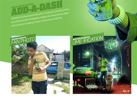 Castle Lite Lime - Digital Campaign Rollout on Behance