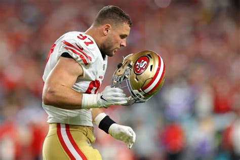 49ers Star Nick Bosa Not Spotted At Thursday's Practice - The Spun