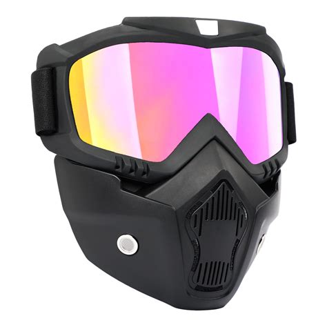 Tactical and Detachable Mask with Goggles – FXT WORKS