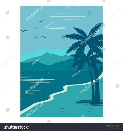 Summer Background - Stock Vector Illustration - Royalty Free Stock Vector 1824451523 - Avopix.com