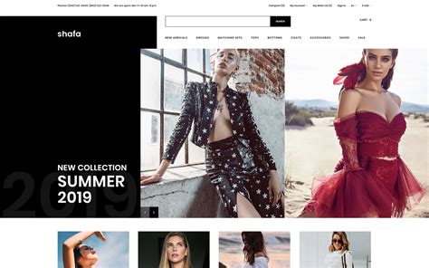 Shafa - Fashion Store Multipage Modern OpenCart Template