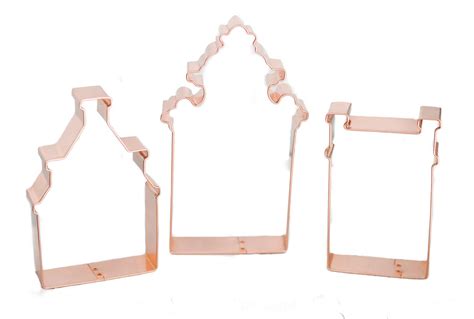 DUTCH CANAL HOUSES - ecrandal handmade copper cookie cutters