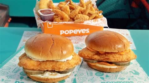 Popeyes' Flounder Fish Sandwich Makes A Limited-Time Return