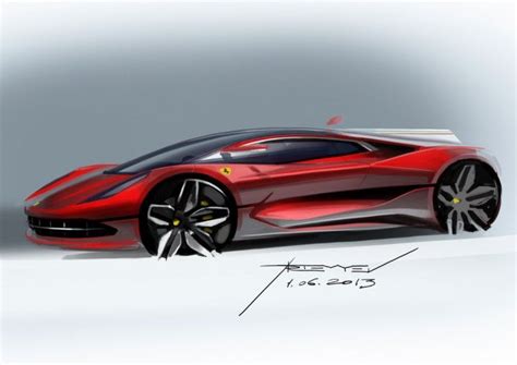 Ferrari Concept - Design Sketch by Vadim Artemiev - Car Body Design ...