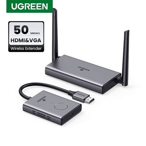 UGREEN (50633) HDMI Wireless Extender 50M. Video Transmitter & Receiver 5GHz | Shopee Thailand