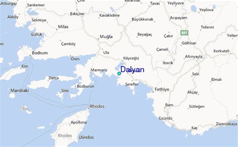 Dalyan Tide Station Location Guide