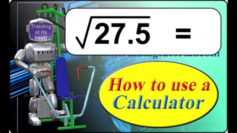 Square Root Function Calculator Training - YouTube