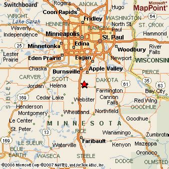 Lakeville, Minnesota Area Map & More