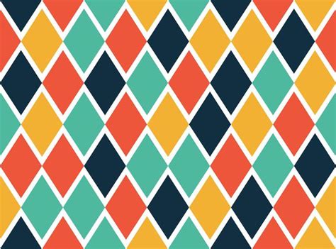 Seamless pattern of colorful geometric shapes - Vector illustration 539615 Vector Art at Vecteezy