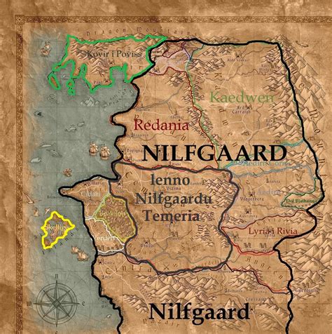 Nilfgaard Mapa - Kraków Mapa