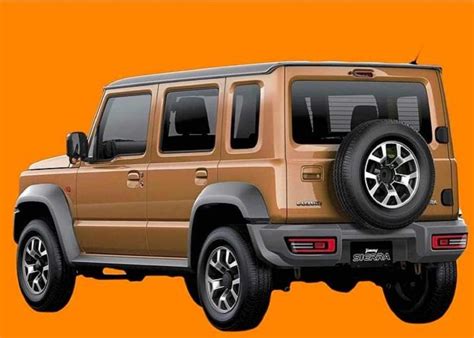 Maruti Suzuki Jimny 5-Door New Rendering, Key Details Leaked