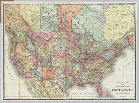 United States and Southern Canada - David Rumsey Historical Map Collection