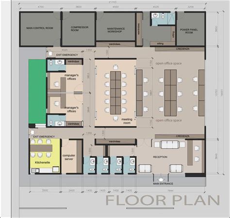 Admin Office Floor Plan | Viewfloor.co