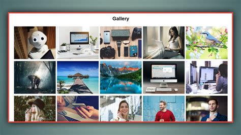 Responsive Image Gallery Using HTML and CSS || Coding Power