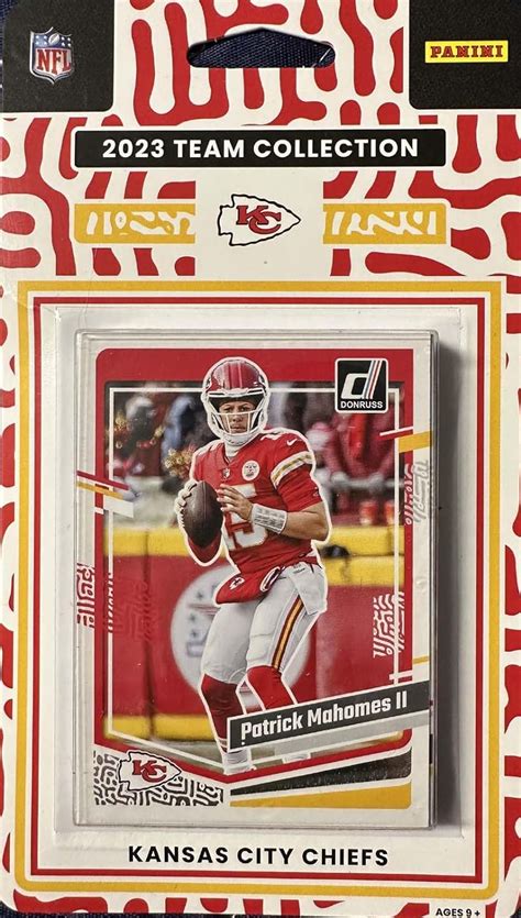 KANSAS CITY CHIEFS 2023 TEAM SET BY DONRUSS – JR'S SPORTS