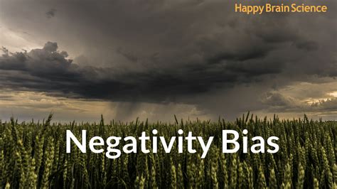 [Video] What Is Negativity Bias? How Can We Overcome It? - Happy Brain Science